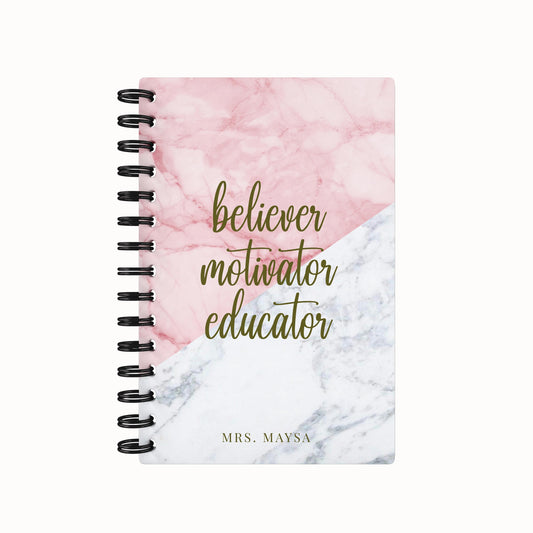 Pink Marble - Teacher Planner