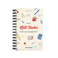 Math Teacher - Teacher Planner