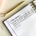 Any Name - Foil Student Planner