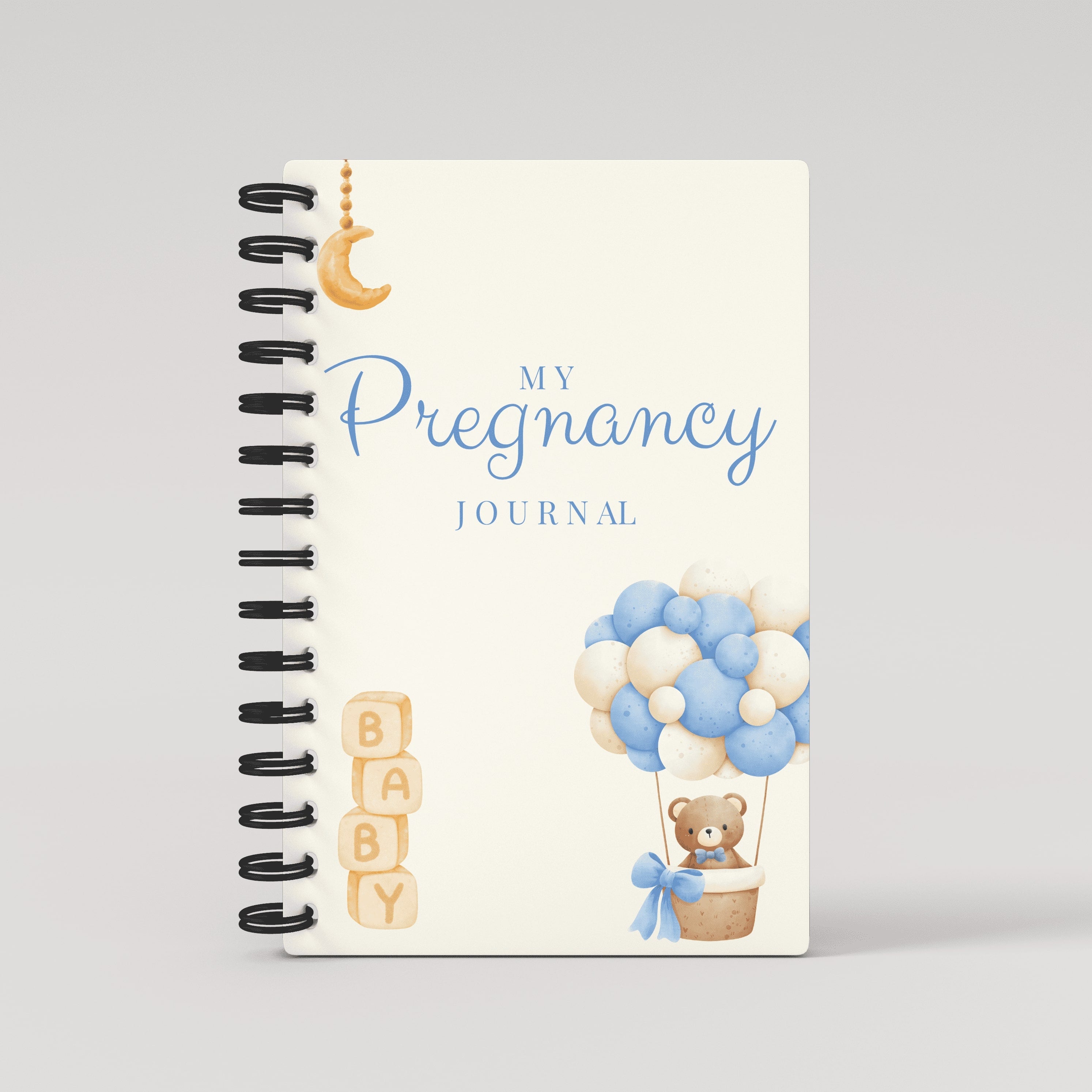 My Pregnancy Journal Blue Bear - Pregnancy Planner