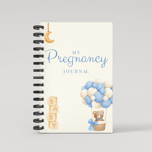 My Pregnancy Journal Blue Bear - Pregnancy Planner