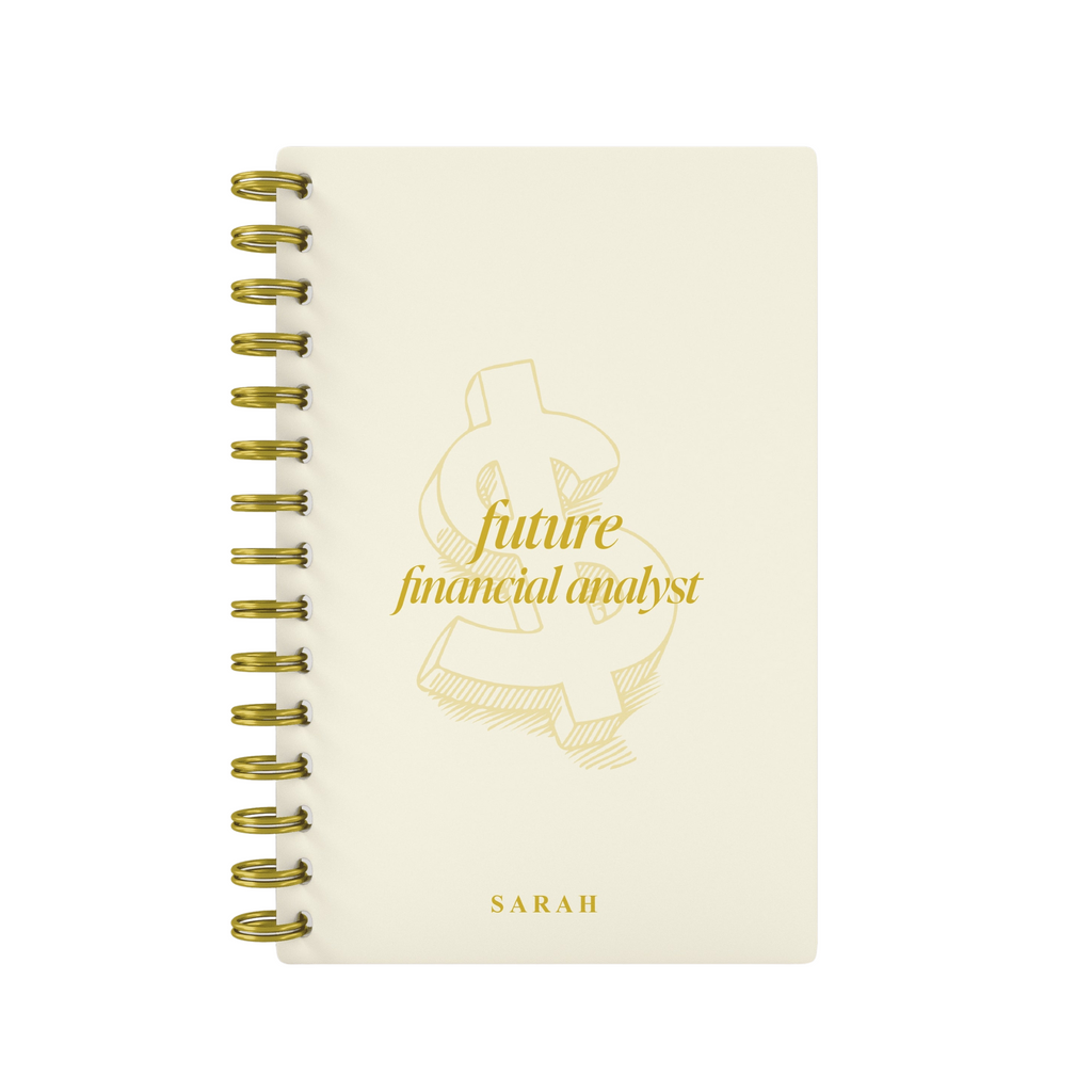 Future Financial Analyst - Foil Student Planner