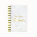 Our Story in Pictures ScrapBook - White Marble