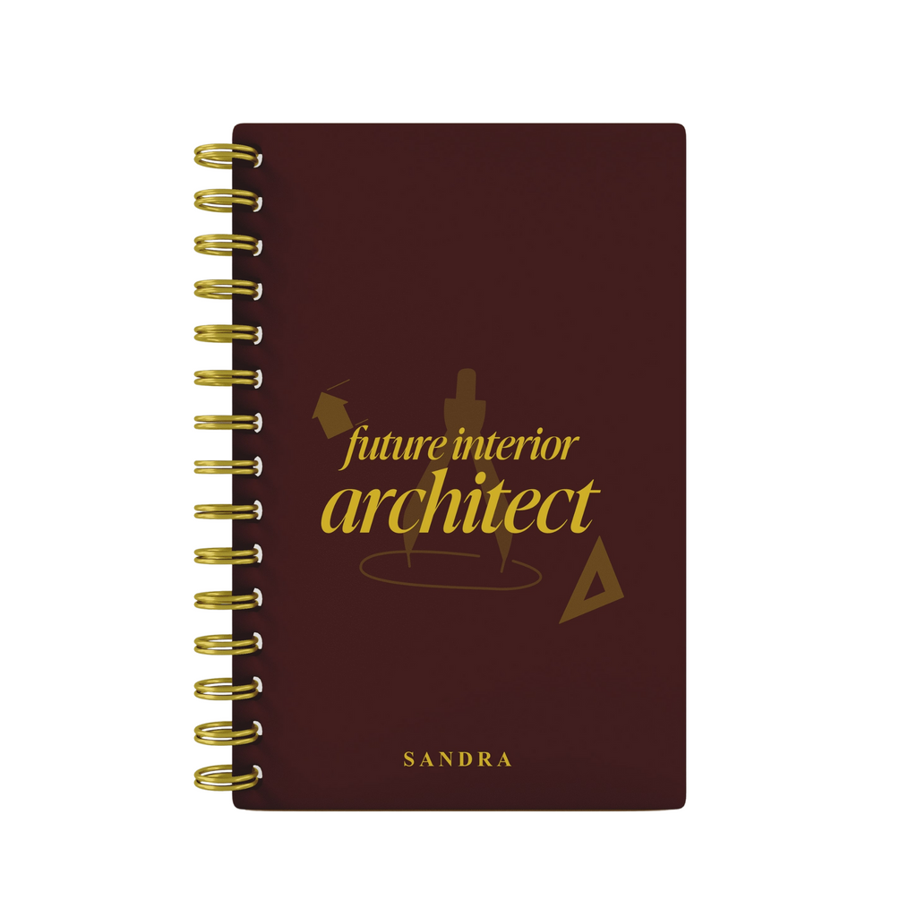 Future Interior Architect - Foil Lined Notebook