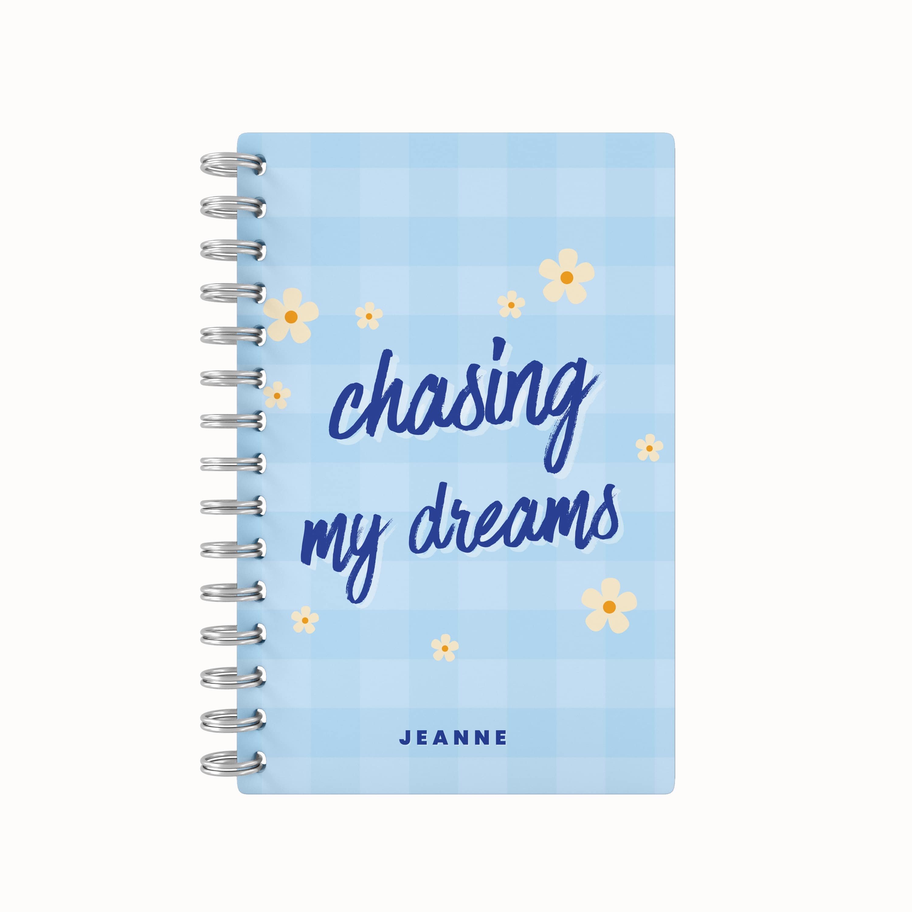 Chasing My Dreams 2026 Desk Planner - Blue