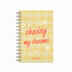 Chasing My Dreams 2026 Desk Planner - Yellow