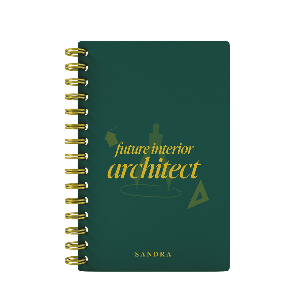 Future Interior Architect - Foil Lined Notebook