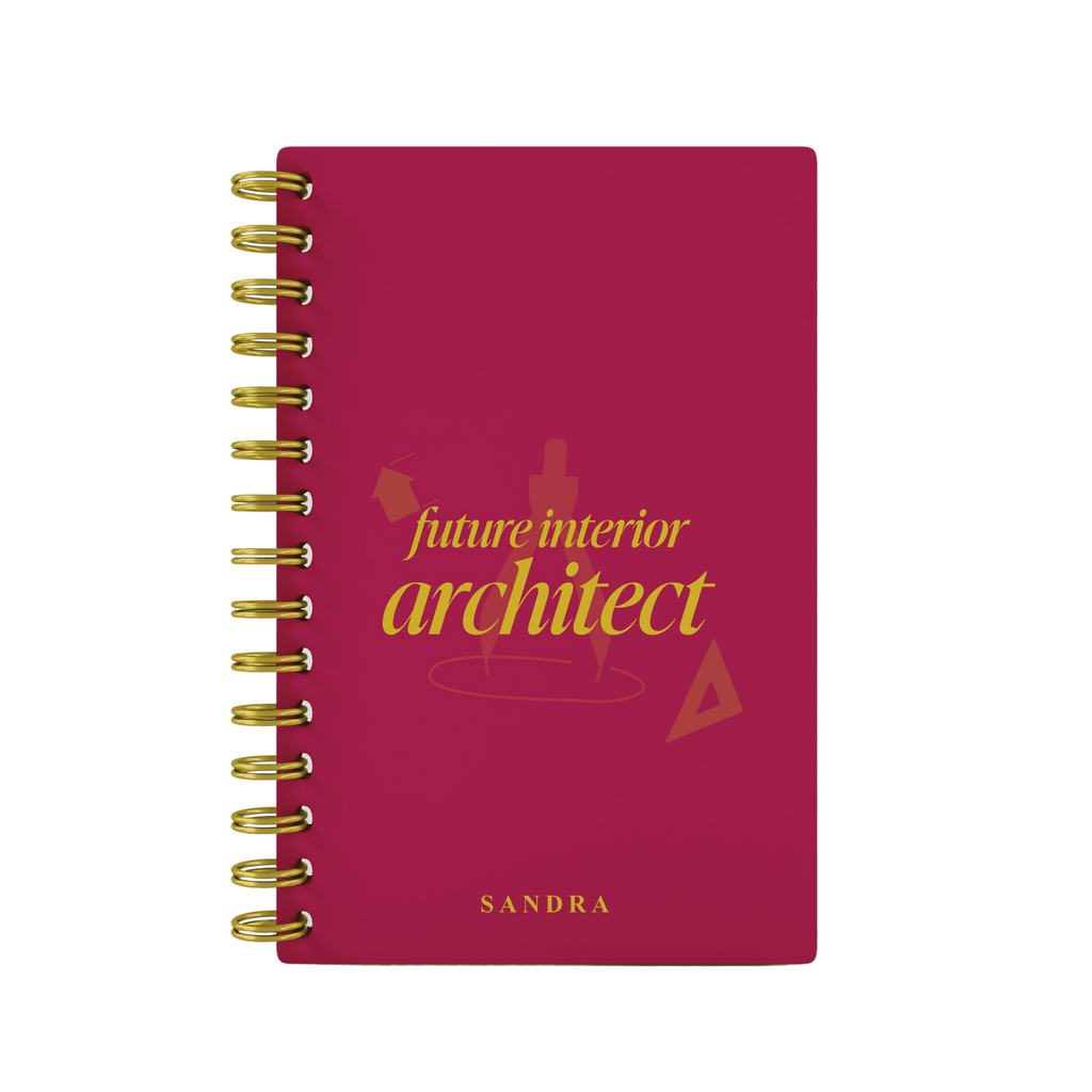Future Interior Architect - Foil Lined Notebook