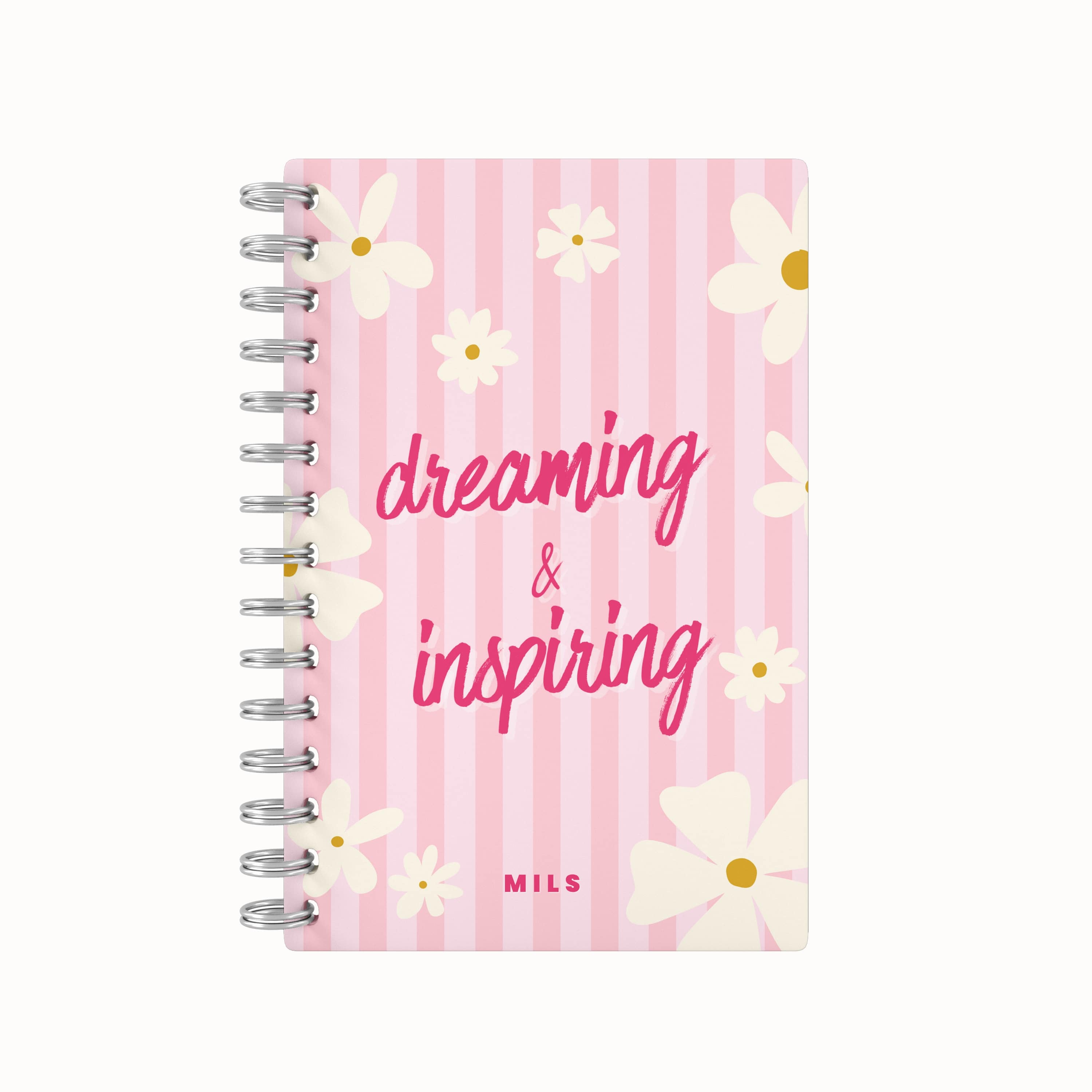 Dreaming & Inspiring 2026 Daily Planner - Pink