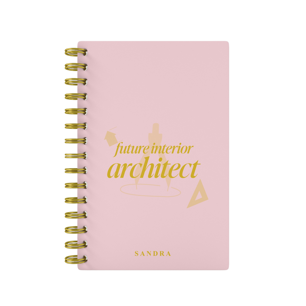 Future Interior Architect - Foil Lined Notebook