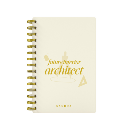 Future Interior Architect - Foil Student Planner