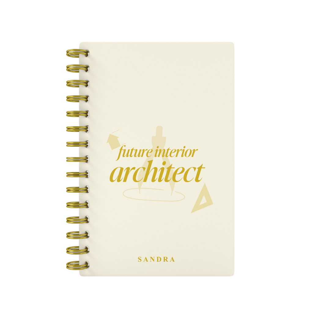 Future Interior Architect - Foil Lined Notebook