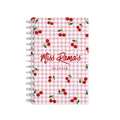 Cherries Checkered Pink - Teacher Planner
