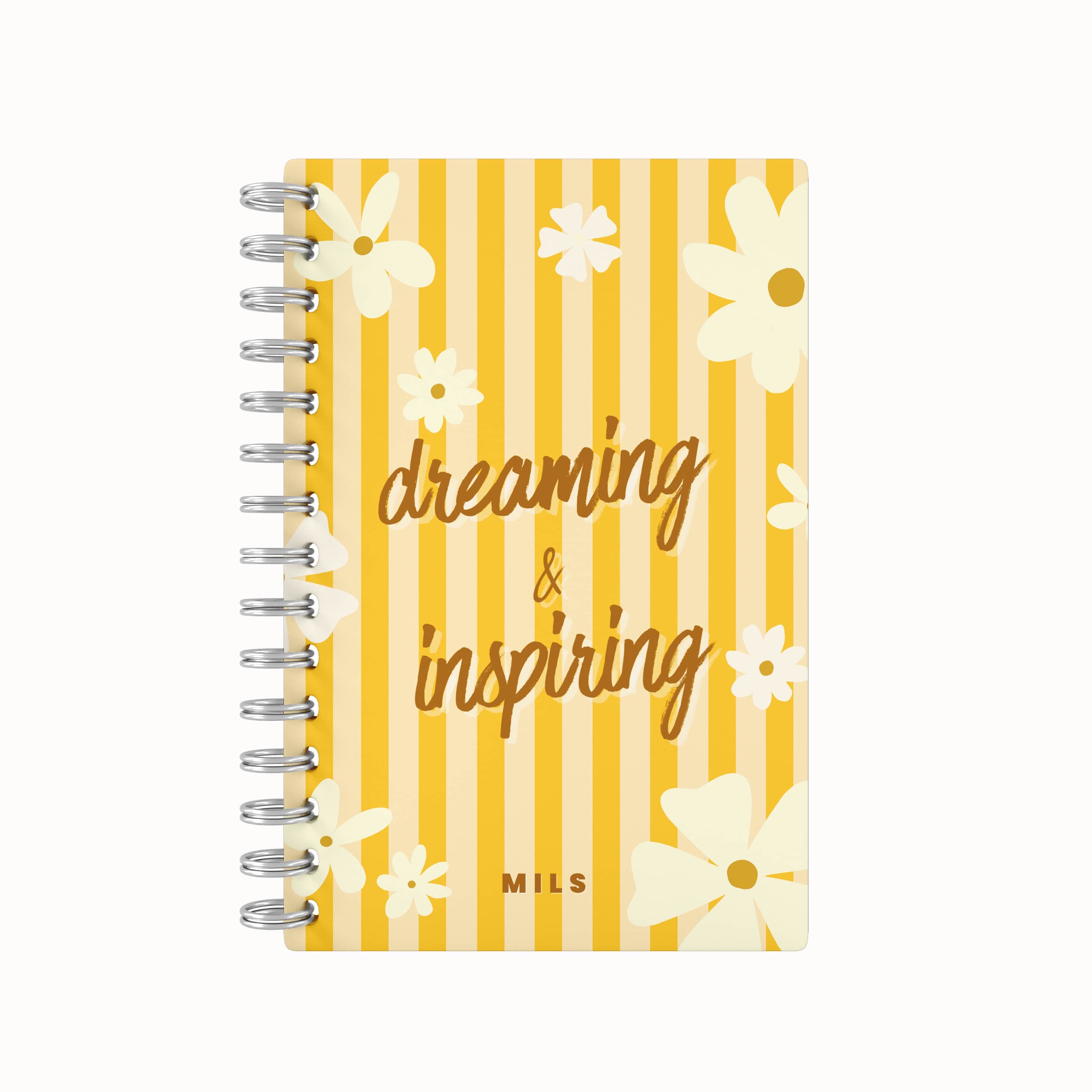 Dreaming & Inspiring 2026 Weekly Planner - Yellow