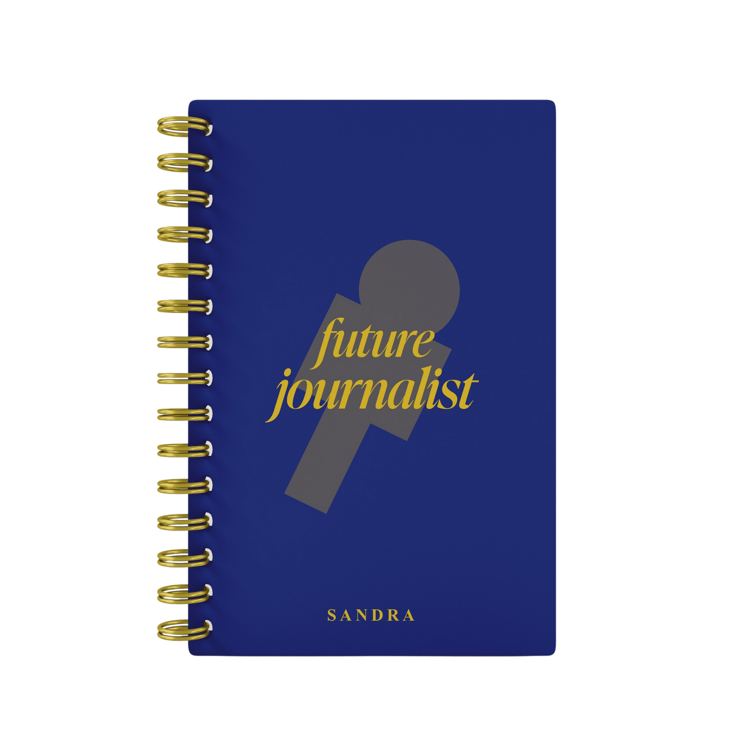 Future Journalist - Foil Lined Notebook