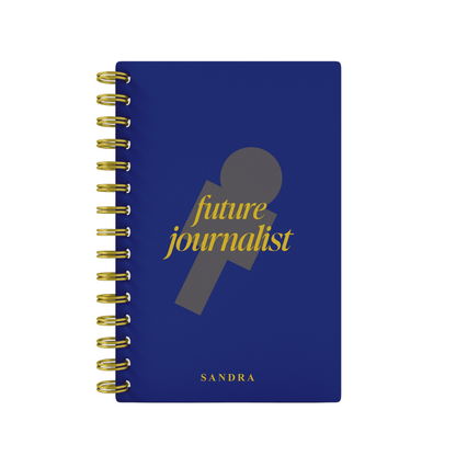 Future Journalist - Foil Lined Notebook
