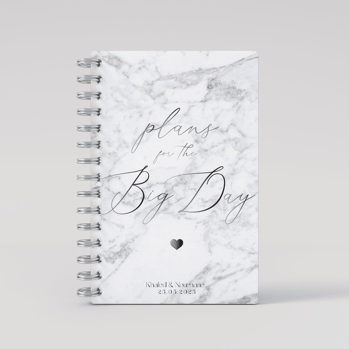 Plans for the Big Day - Silver Foil Wedding Planner