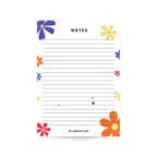Notes Notepad - Flower Love