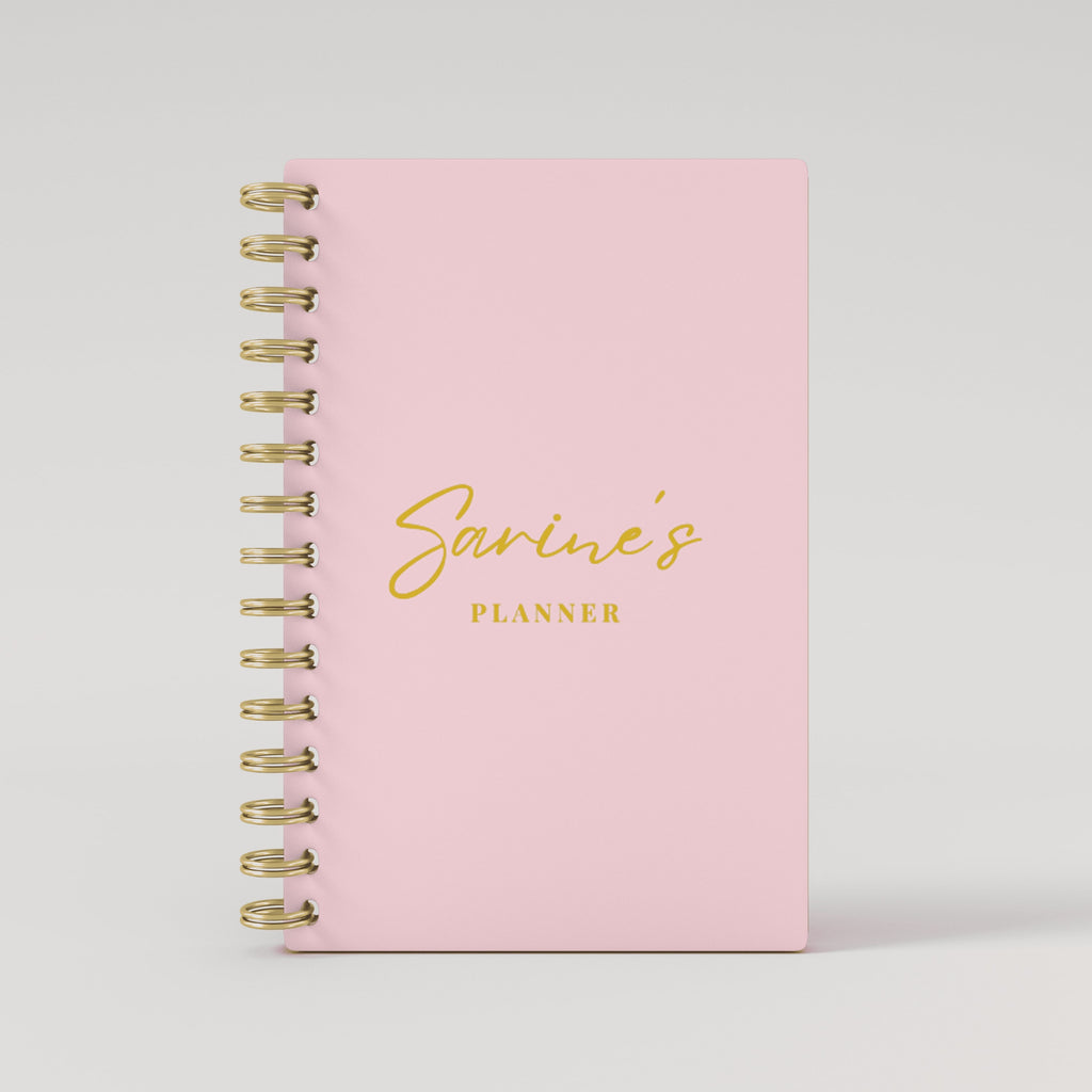 Name Foil 2026 Daily Planner