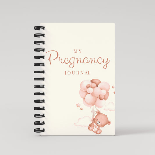 My Pregnancy Journal Pink Bear - Pregnancy Planner