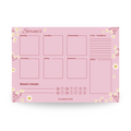 Daisy Dream Pink Weekly DeskPad