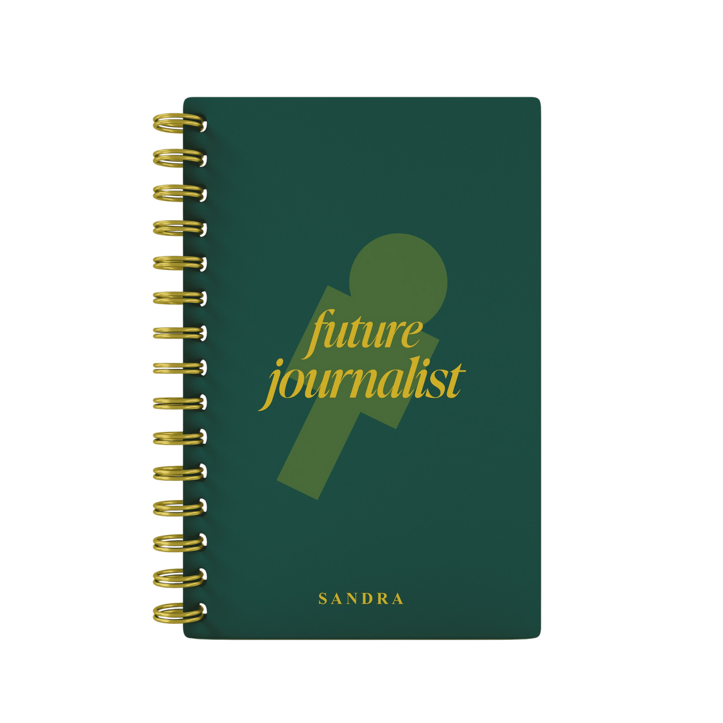 Future Journalist - Foil Lined Notebook