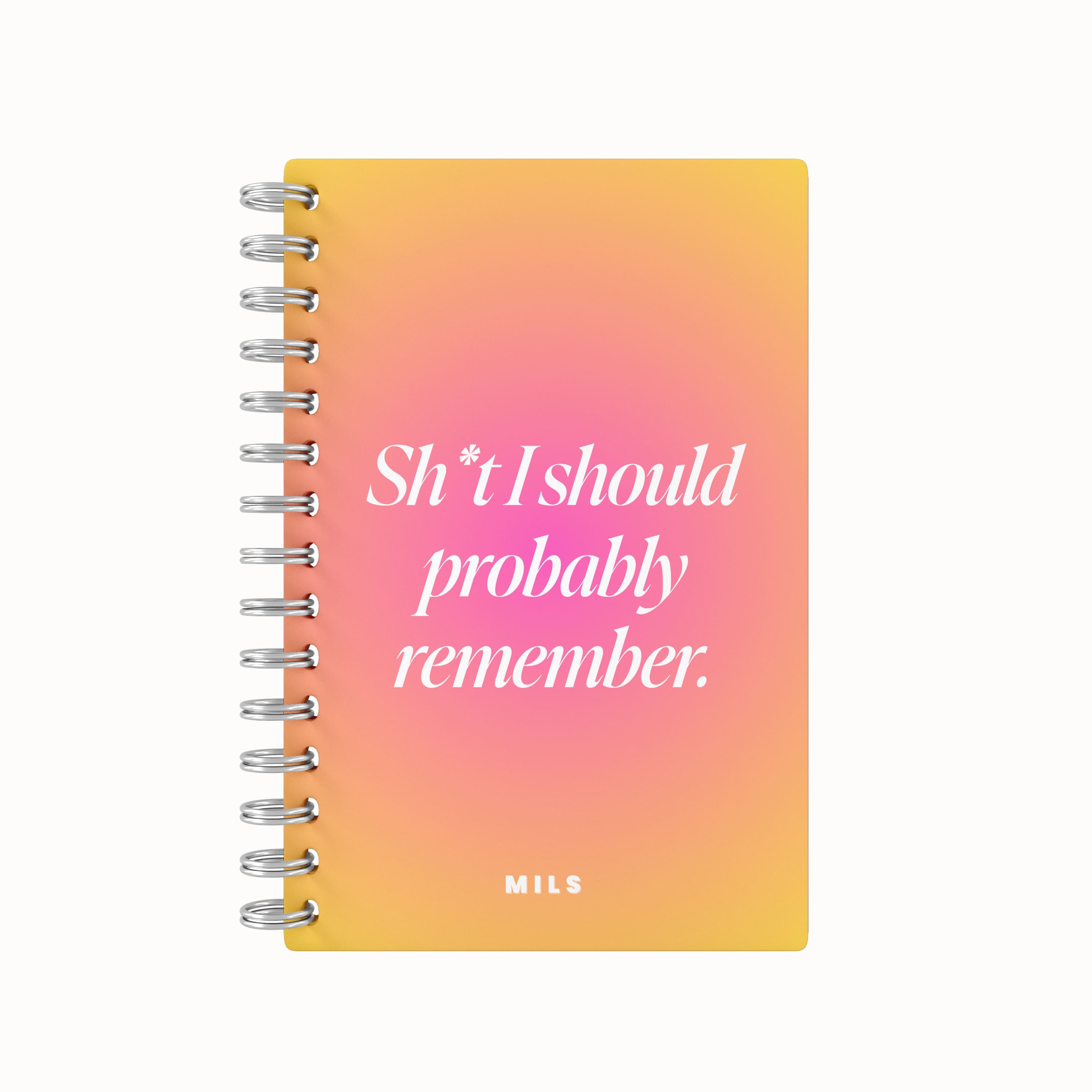 Sh*t I Should Remember 2026 Desk Planner - Gradient Sunset