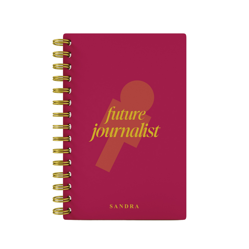 Future Journalist - Foil Student Planner