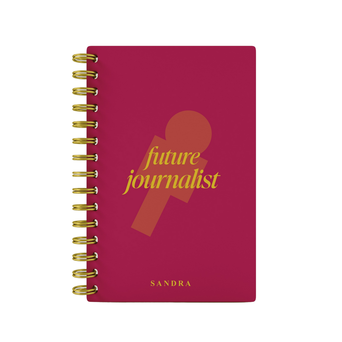 Future Journalist - Foil Lined Notebook