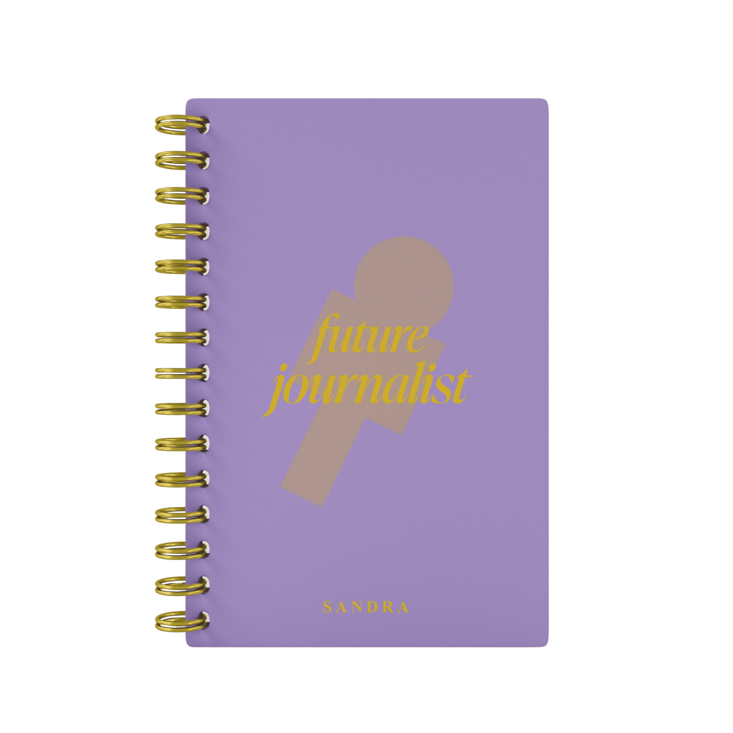 Future Journalist - Foil Lined Notebook