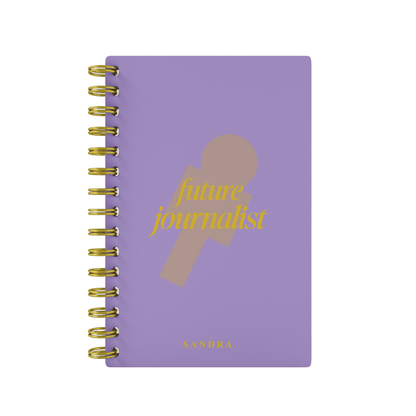 Future Journalist - Foil Lined Notebook