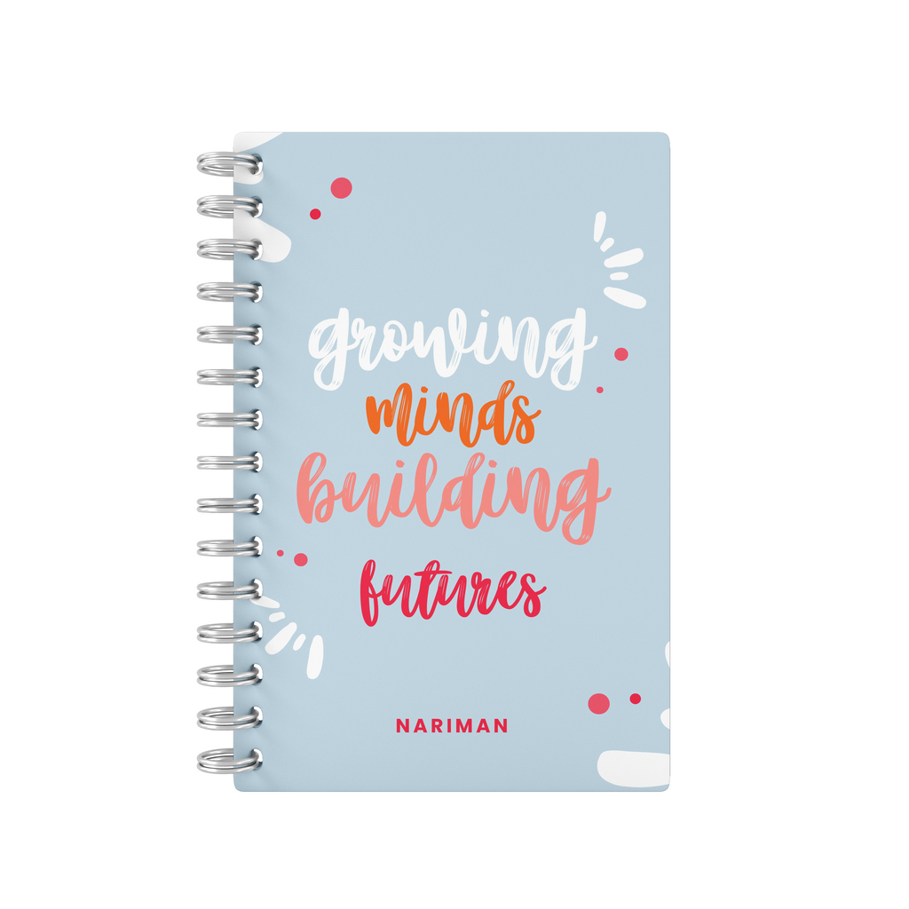 Growing Minds Building Futures Light Blue - Teacher Planner