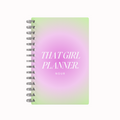 That Girl Undated Daily Planner - Gradient Greenish