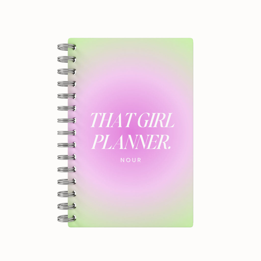 That Girl Planner 2026 Daily Planner - Gradient Greenish