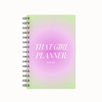 That Girl Planner 2026 Daily Planner - Gradient Greenish