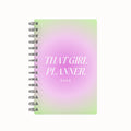 That Girl Planner 2026 Desk Planner - Gradient Greenish