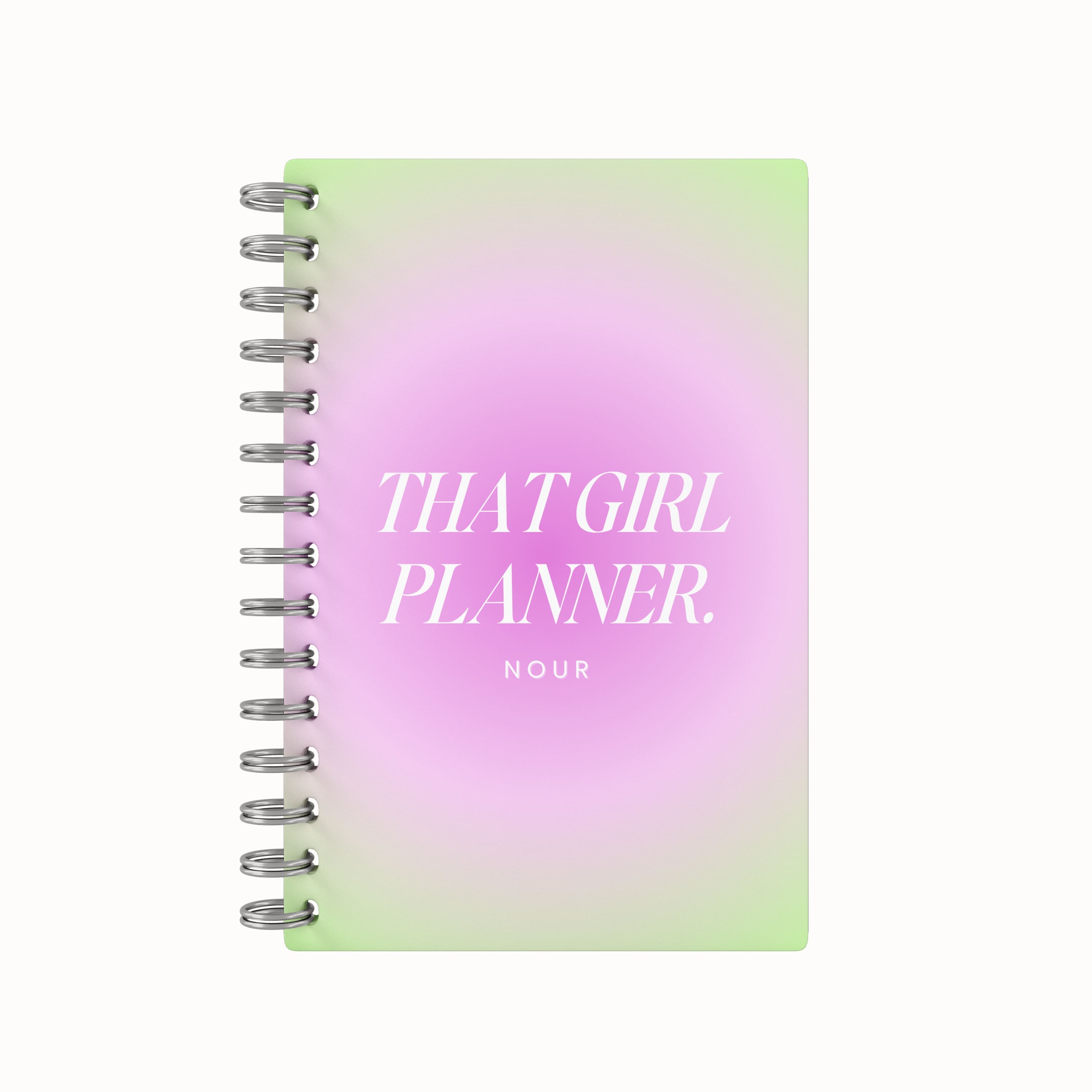 That Girl Planner 2026 Desk Planner - Gradient Greenish