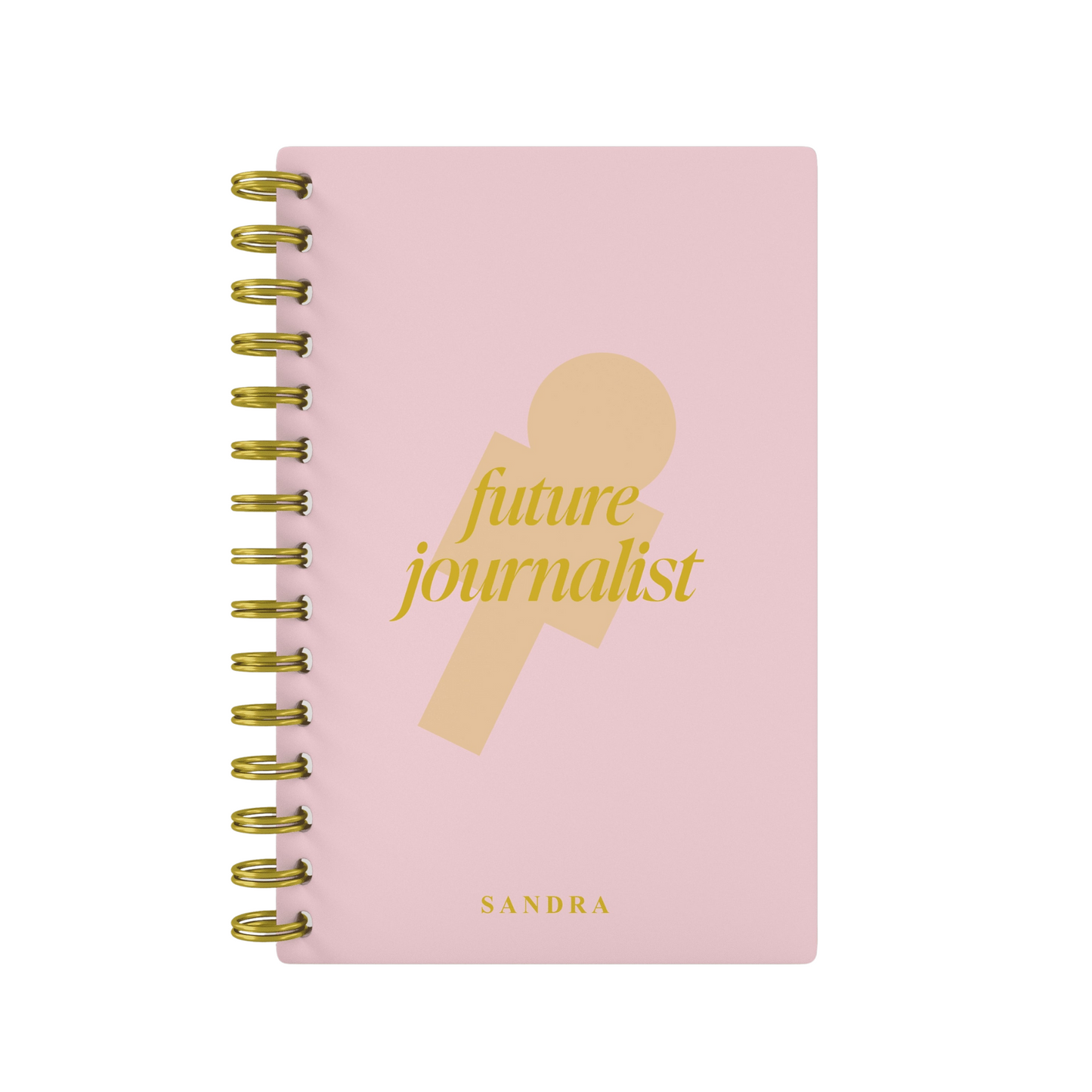 Future Journalist - Foil Lined Notebook