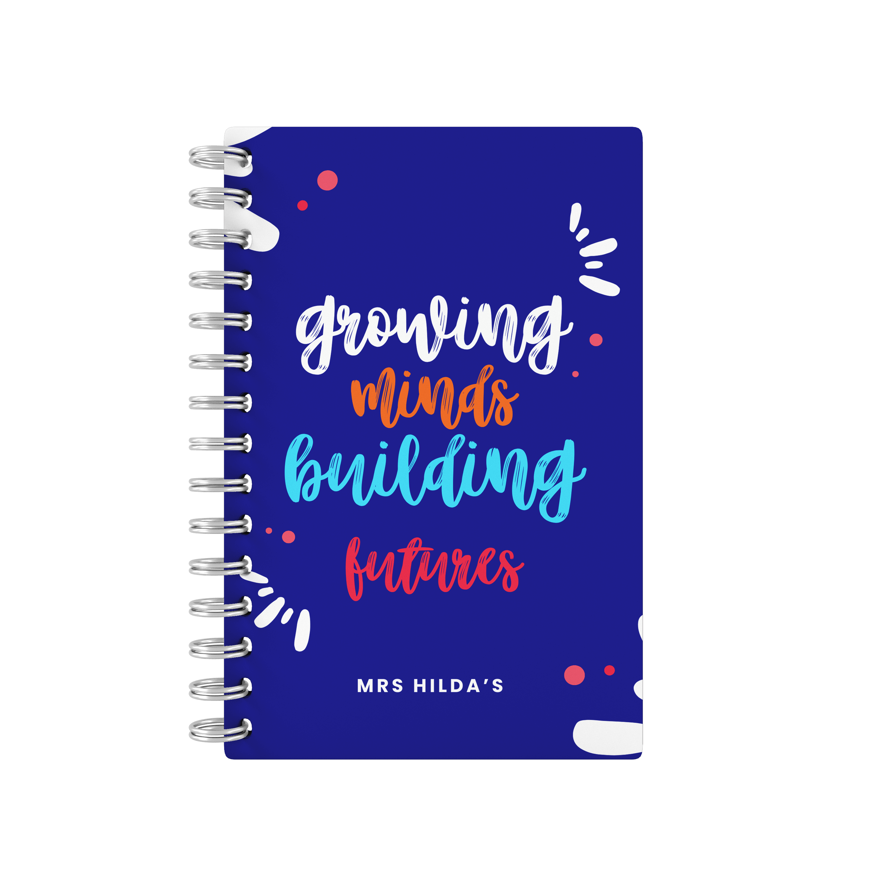 Growing Minds Building Futures Dark Blue - Teacher Planner