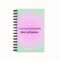 Unstoppable 2026 Weekly Planner - Gradient Greenish
