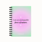 Unstoppable 2026 Weekly Planner - Gradient Greenish