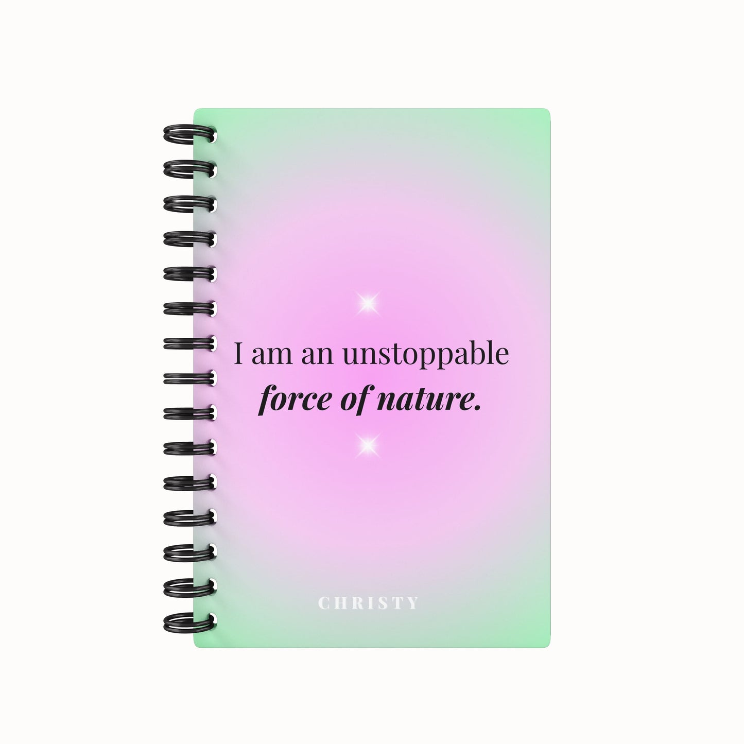 Unstoppable 2026 Desk Planner - Gradient Green
