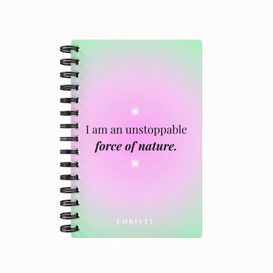 Unstoppable 2026 Weekly Agenda - Gradient Green