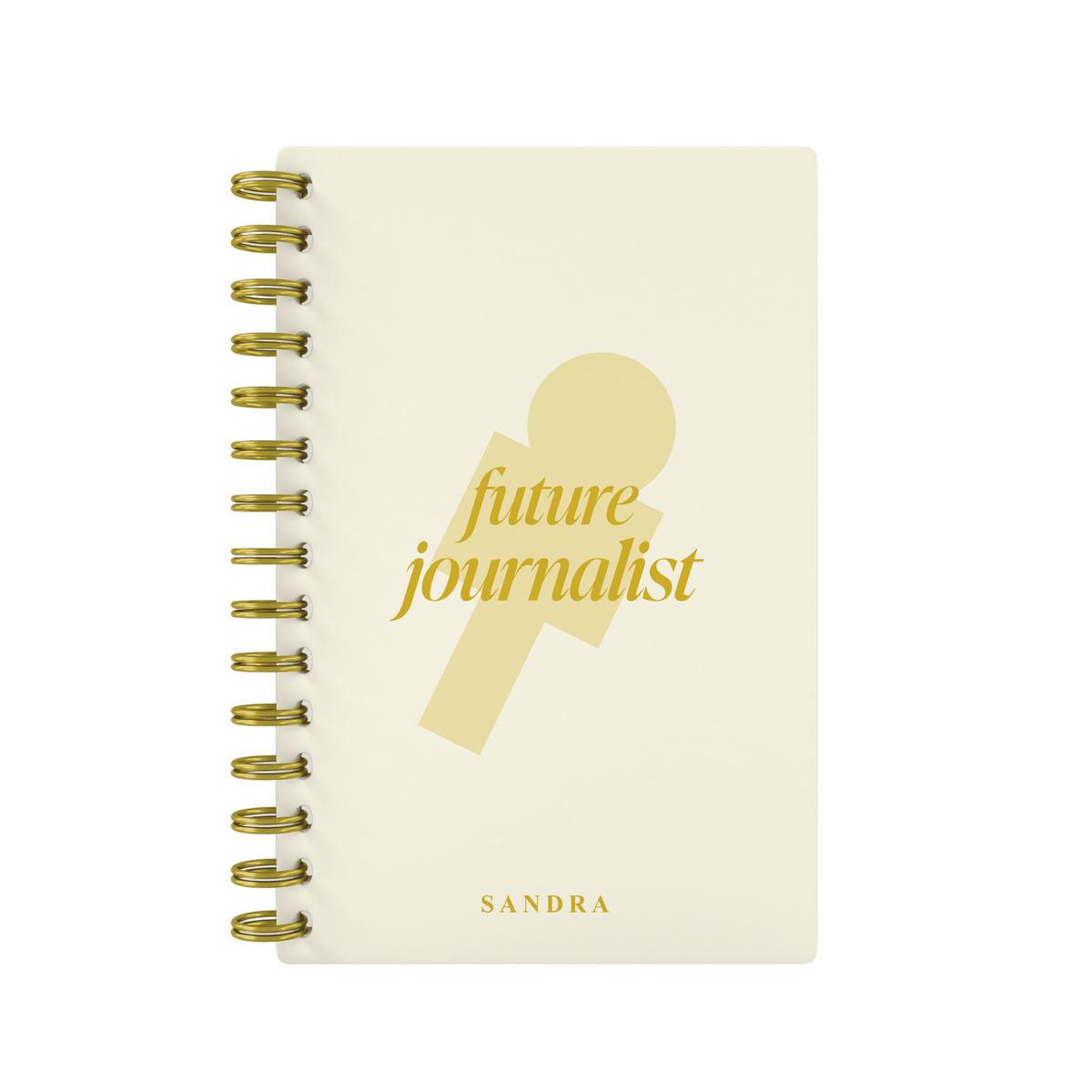 Future Journalist - Foil Lined Notebook