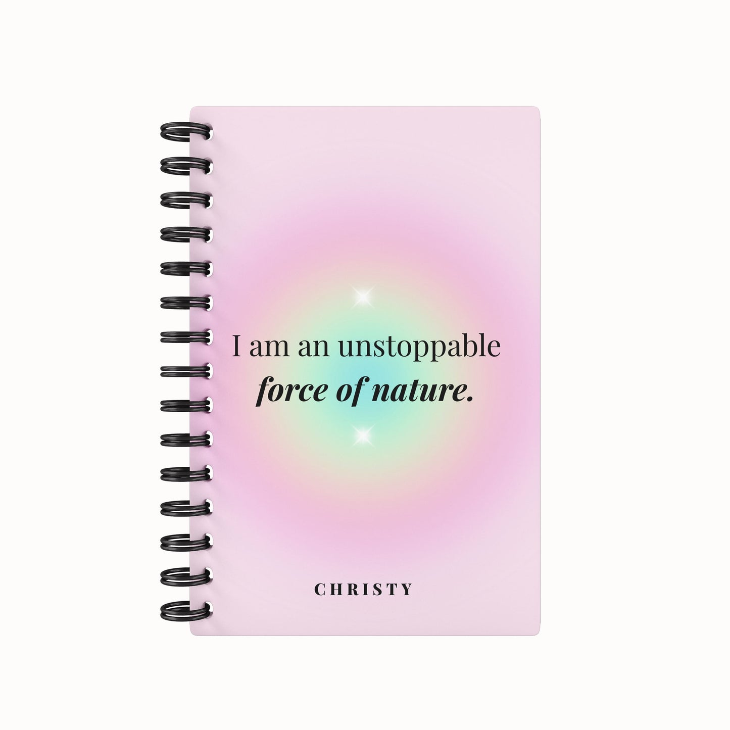 Unstoppable 2026 Desk Planner - Gradient Rainbow