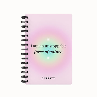 Unstoppable 2026 Desk Planner - Gradient Rainbow
