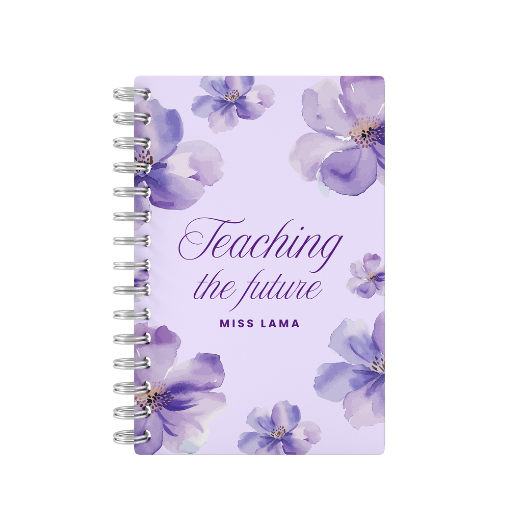 Teaching The Future Purple - Teacher Planner