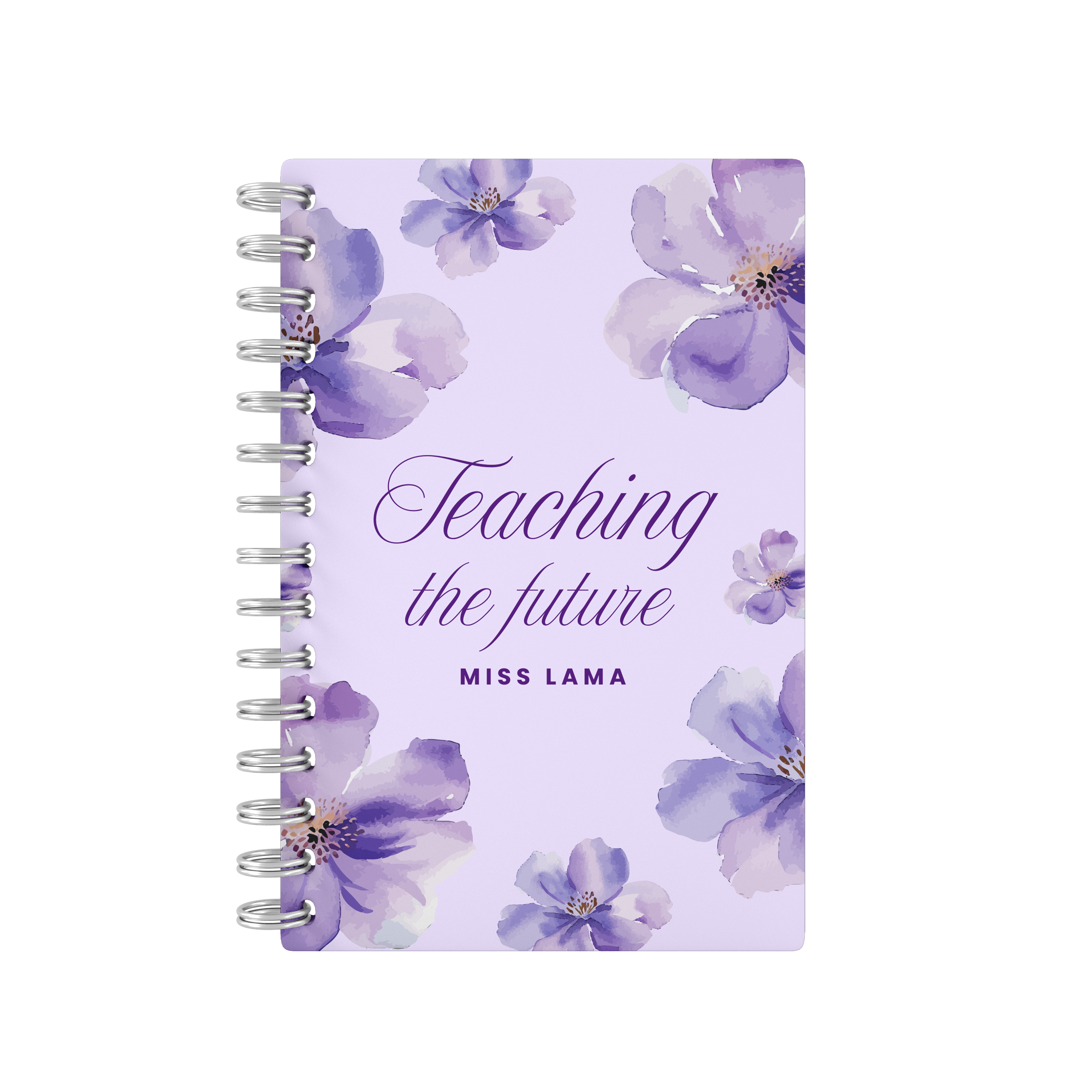 Teaching The Future Purple - Teacher Planner