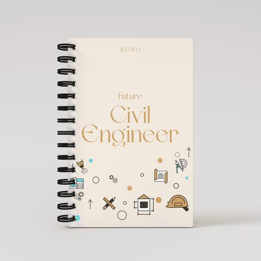 Future Civil Engineer Student Planner - Beige