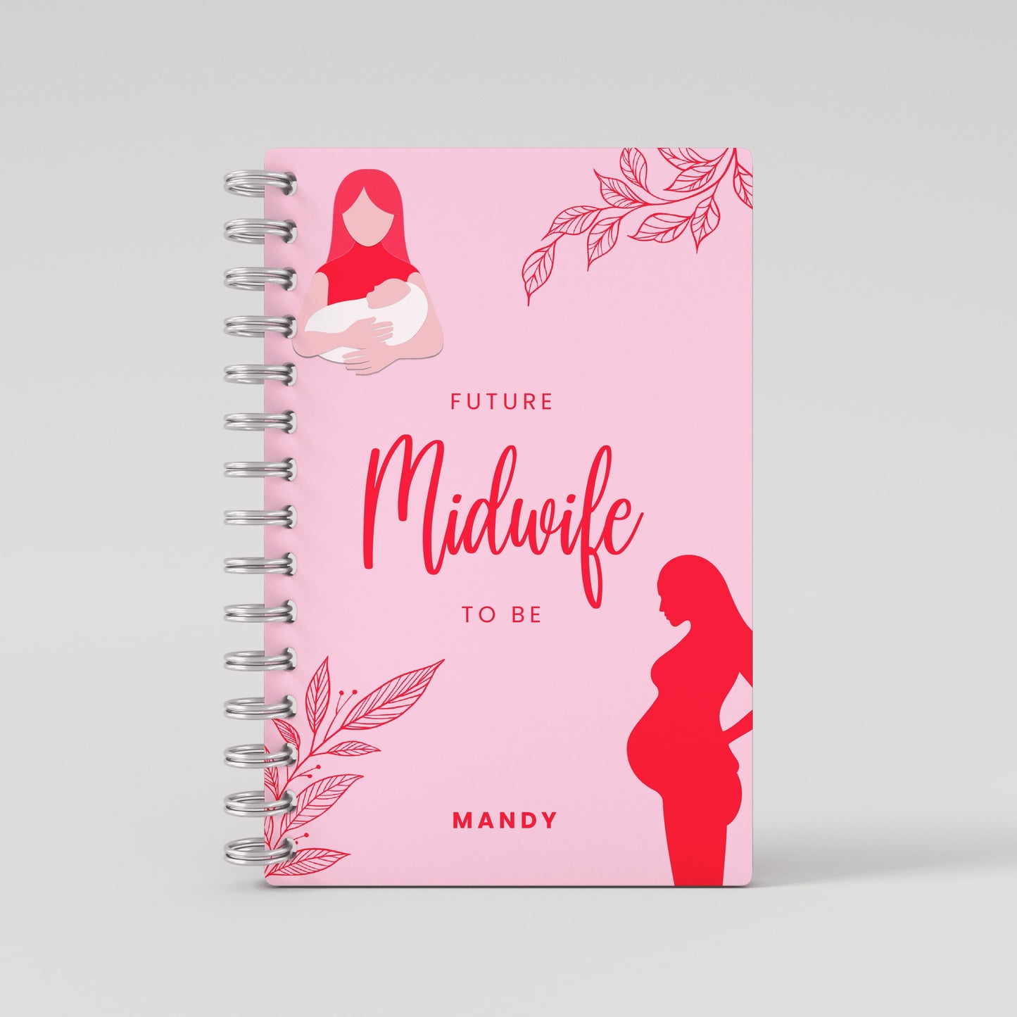 Future Midwife To Be Student Planner - Pink